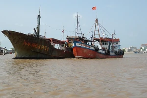 Biên phòng Gành Hào thông tin về xác tàu ở cửa biển Bạc Liêu