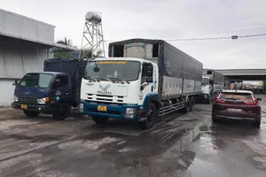 Cà Mau, Bạc Liêu gỡ khó cho tài xế xe tải trong mùa dịch COVID-19