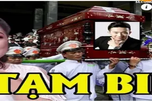 Ảnh bịa đặt về đám tang Trấn Thành đăng kèm tin trên tài khoản M.C đã bị gỡ bỏ sau 1 giờ đăng. Ảnh: Internet