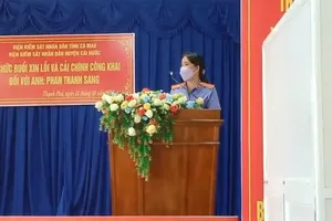 Viện Kiểm sát xin lỗi công khai anh Phan Thanh Sang trong vụ án 'OK em'