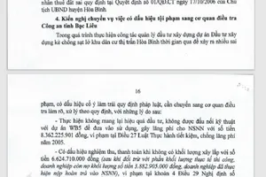  Phát hiện dự án chồng dự án, lãng phí hơn 8 tỷ đồng ở Bạc Liêu