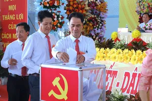 Đại hội đảng cấp cơ sở đầu tiên ở tỉnh Cà Mau thành công tốt đẹp