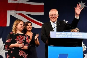 Sportsbet đã sai lầm khi dự đoán Thủ tướng Morrison sẽ thua trong cuộc bầu cử quốc gia Úc. Ảnh: EPA