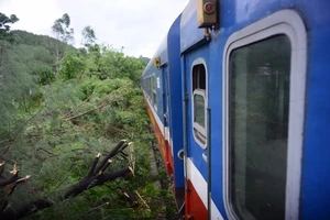 Bão số 10: Đường sắt dừng cả chục đoàn tàu