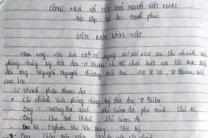 Hai lần xin lỗi công dân vì chậm trễ trả kết quả