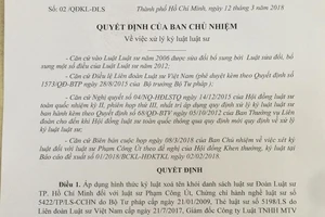 Xóa tên luật sư Phạm Công Út khỏi Đoàn Luật sư TP.HCM 