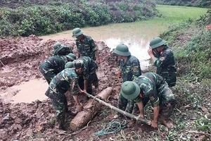 Di dời thành công quả bom nặng 225 kg 