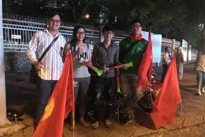 Cuồng nhiệt không khí trận Việt Nam-Syria