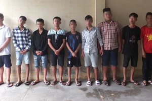 Công an TP Mỹ Tho bắt băng cướp nhí