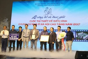 TP.HCM trao giải thiết kế điển hình chung cư nhà ở xã hội 