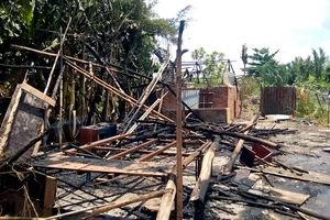 Cháy nhà tạm công nhân xây dựng