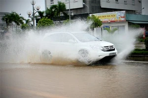 Miền Bắc có thể ngập lụt nghiêm trọng vì mưa to
