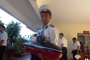 Mô hình tàu Kilo tham gia cuộc thi mô hình tàu chiến