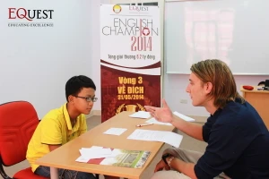 HS được tiếp cận bài thi chuẩn quốc tế ở English Champion 2015