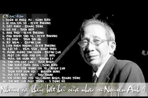 Nghe lại những ca khúc bất hủ của nhạc sĩ Nguyễn Ánh 9