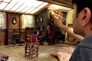 Mê mẩn với studio tí hon của nghệ nhân Alamedy Diorama 