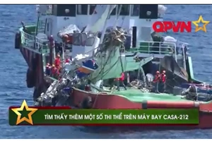 Video: Tìm thấy thêm một số thi thể trên máy bay CASA 212