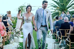 Kình ngư Michael Phelps lộ clip đám cưới