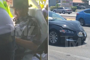 Cha của Michael Jackson gặp tai nạn ở Las Vegas