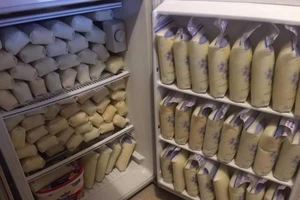 Sốc với mẹ bỉm sữa vắt được 2,5 tấn sữa mẹ