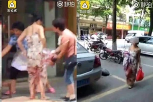 Đẻ rơi trên đường đi chợ, thản nhiên bế con về nhà