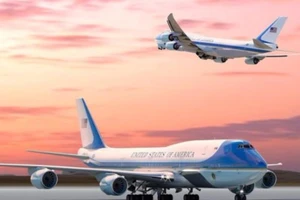 Lộ diện chuyên cơ đặc biệt của Tổng thống Trump