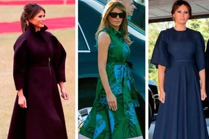 'Bộ sưu tập thời trang' của bà Trump khi công du châu Á