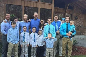 Cặp vợ chồng 14 lần sinh con 1 bề