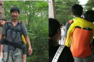 Người đàn ông cõng vợ tật nguyền đi khắp thế gian