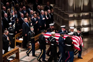 Những điểm nhấn tại đám tang cựu Tổng thống George H.W. Bush 