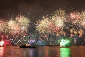 Pháo hoa chào năm mới 2019 đã được bắn ở Samoa