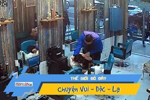 Đòi cạo trọc đầu chủ tiệm vì...cắt tóc xấu