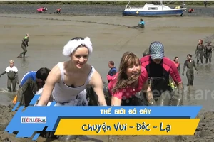 Video: Cười nghiêng ngả với cuộc đua lội bùn