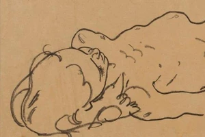 Bức tranh mang vứt đi được bán với giá 100.000 USD