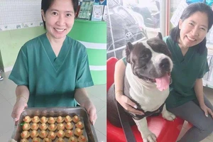 Hoảng hồn phát hiện 32 con vịt cao su trong bụng chó cưng