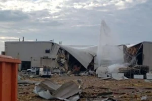 Nổ lớn tại nhà máy chế tạo máy bay ở Mỹ