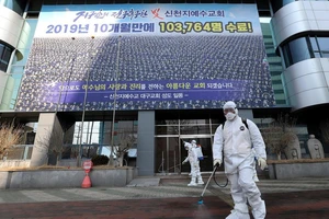 Giáo phái Shincheonji từng tổ chức nhiều cuộc tụ tập ở Vũ Hán