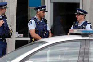 Cảnh sát New Zealand. Ảnh: AP