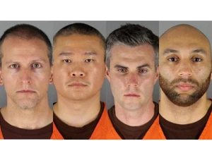 Bốn cựu sĩ quan cảnh sát có liên quan đến cái chết của người đàn ông da màu George Floyd. Ảnh: VĂN PHÒNG CẢNH SÁT TRƯỞNG HẠT HENNEPIN 