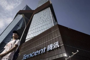 Tencent là công ty có giá trị thứ hai của Châu Á, sau Alibaba. Ảnh: BLOOMBERG