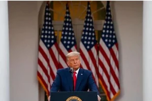 Ông Trump lần đầu phát biểu, có vẻ thừa nhận ông Biden thắng