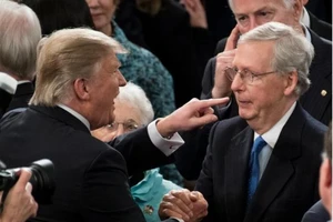 Ông Trump công kích dữ dội lãnh đạo Cộng hòa tại Thượng viện