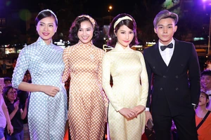 Áo dài chấm bi Sài Gòn nổi bật ở giải Cánh diều