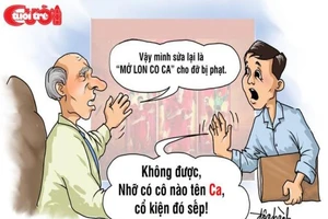 Biếm họa về cái lon. Ảnh: Tuổi Trẻ Cười
