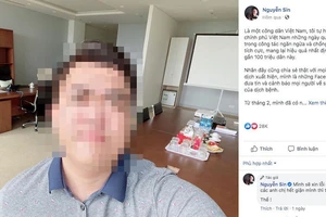  Facebooker Nguyễn Sin đã lên gặp thanh tra sở