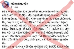 Chủ tài khoản Facebook Hằng Nguyễn bị Sở TT&TT TP.HCM mời làm việc