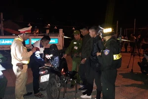 911 Đà Nẵng phát hiện 23 lái xe mô tô dương tính với ma túy 