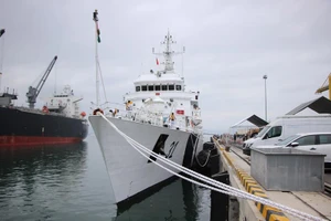 Tàu lực lượng bảo vệ bờ biển Ấn Độ cập cảng Đà Nẵng