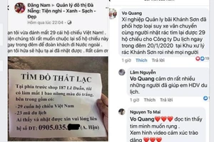 Người dân tình nguyện bới rác xuyên đêm tìm 29 cuốn hộ chiếu