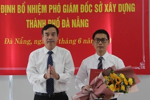 Sở Xây dựng Đà Nẵng có tân Phó giám đốc
